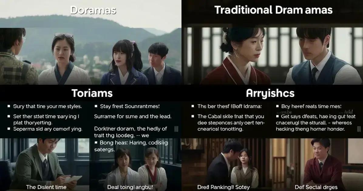 Dorama vs. Traditional Drama: Key Differences