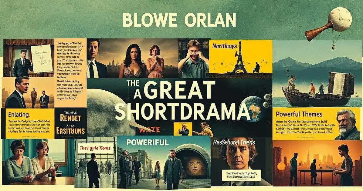 Understanding the Elements of a Good Shortdrama